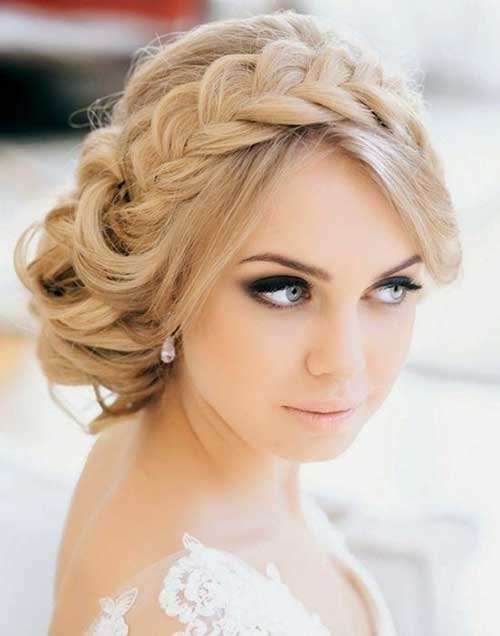 Perfect Braided Headband for Wedding Hairstyle