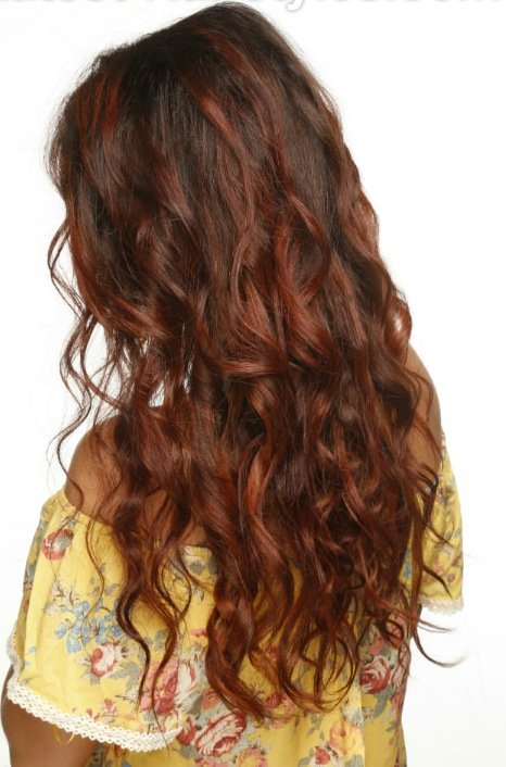Long-Ombre-Hairstyle-with-Dark-Brown-and-Warm-Caramel-Brown-Back