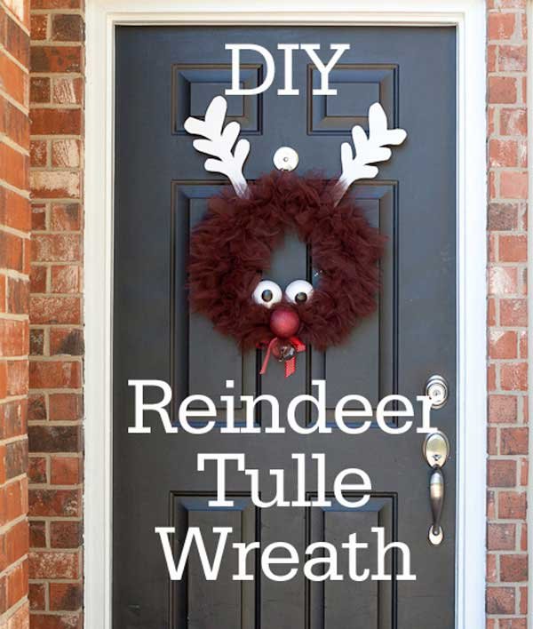 Rudolph-the-Reindeer-Tulle-Wreath