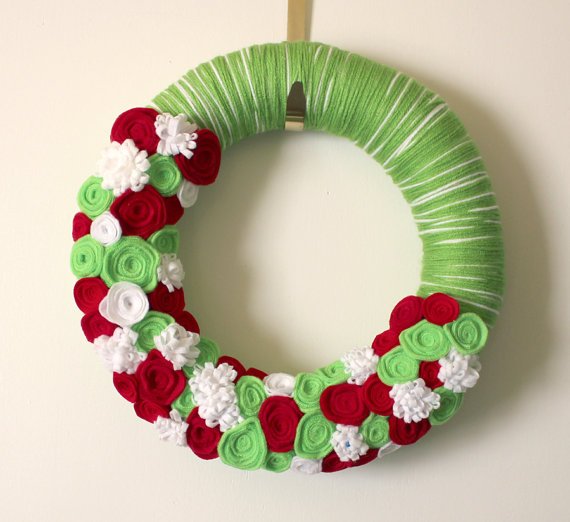lime-green-red-yarn-wreath