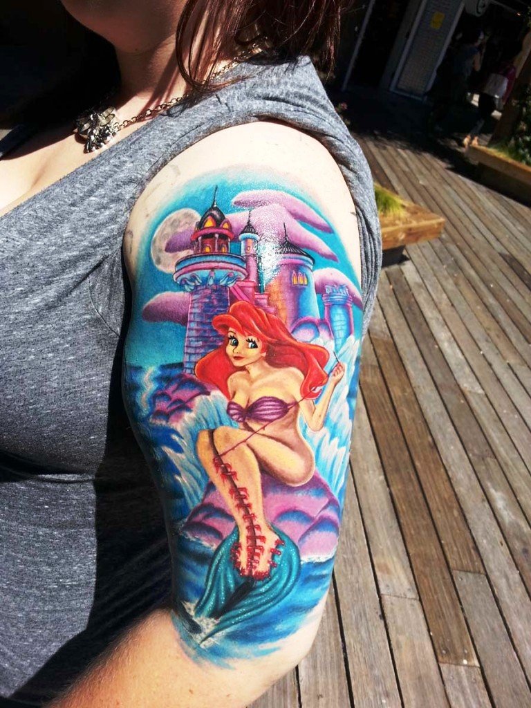 15-mermaid tattoos ideas