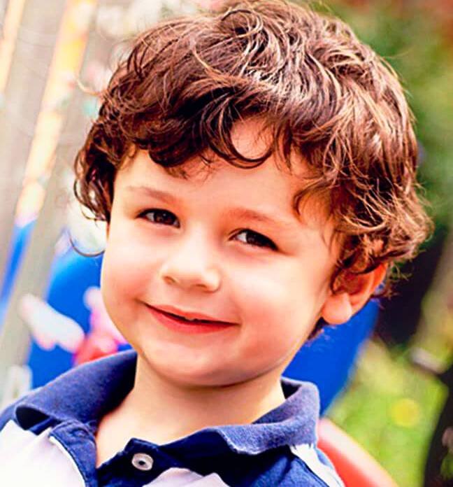 16. Curly Hairstyle For Kids