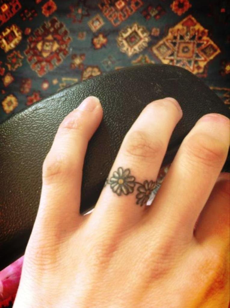 19-tiny finger tattoo designs