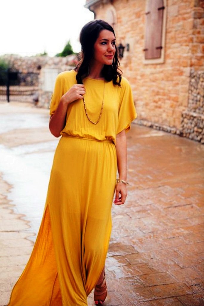 19-yellow colored outfit ideas for women