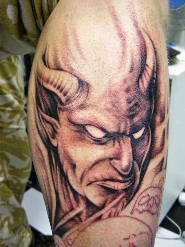 2-devil tattoos ideas