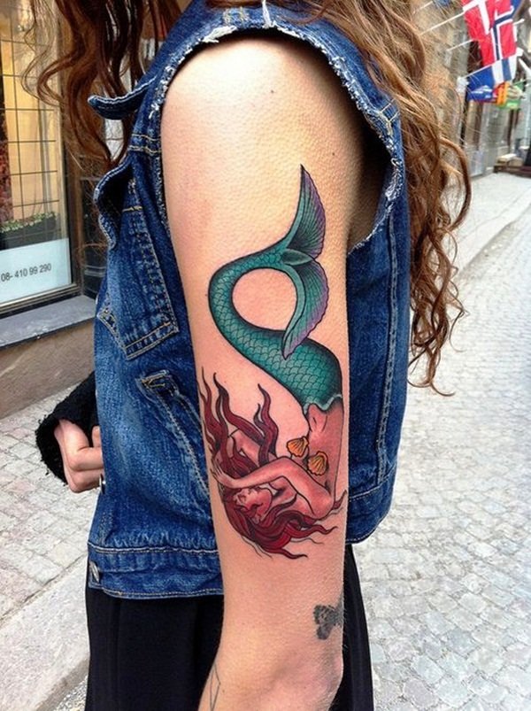 2-mermaid tattoos ideas