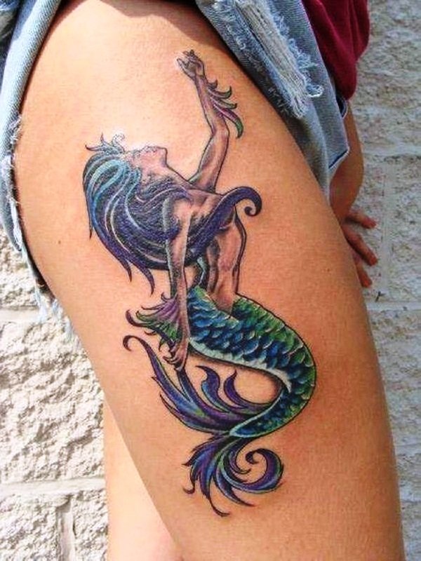 21-mermaid tattoos ideas