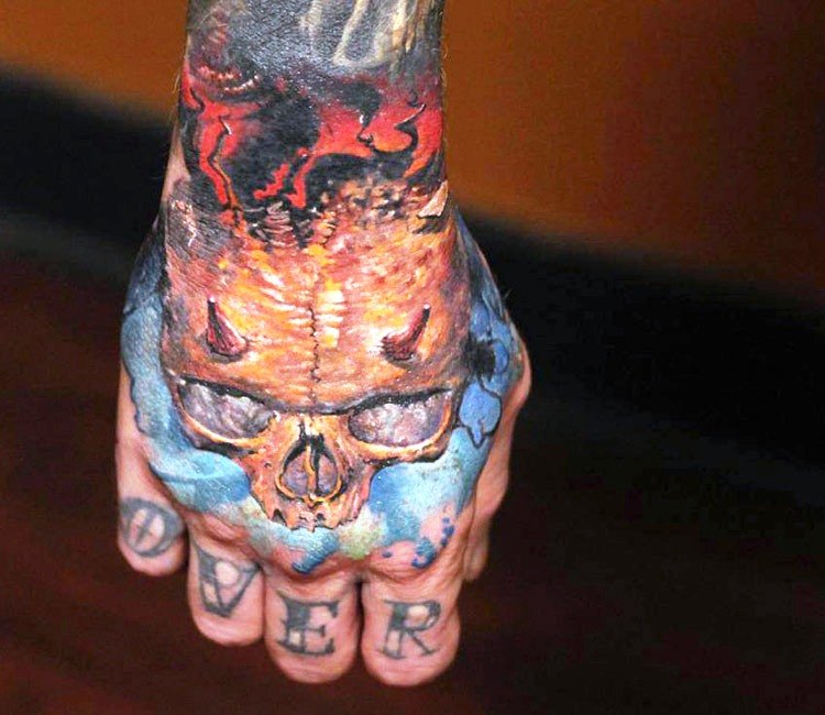 3-devil tattoos ideas
