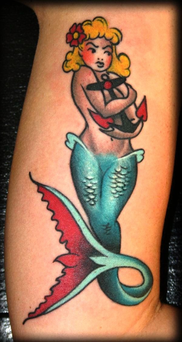 3-mermaid tattoos ideas