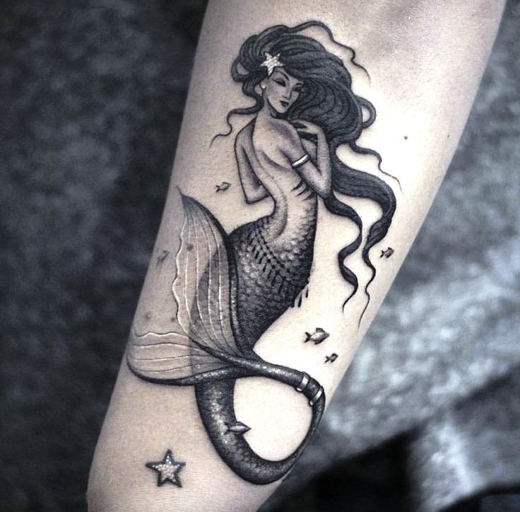 32-mermaid tattoos ideas