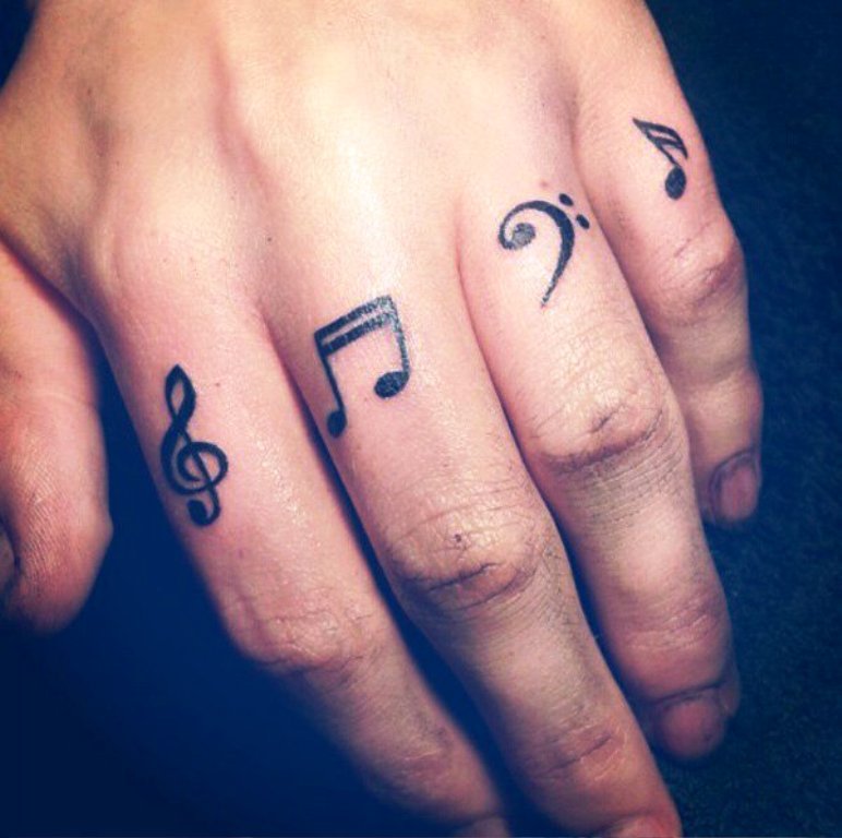 5-tiny finger tattoo designs
