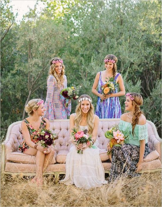 Beautiful Bohemian Bridesmaid Dresses Ideas (13)