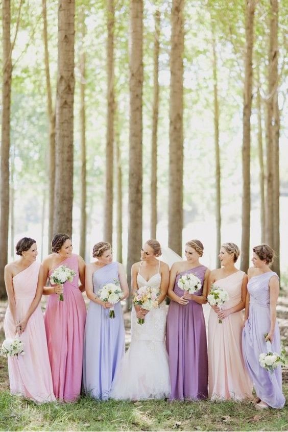 Beautiful Pastel Wedding Gowns (13)