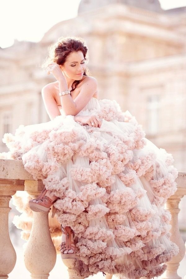 Beautiful Pastel Wedding Gowns (21)
