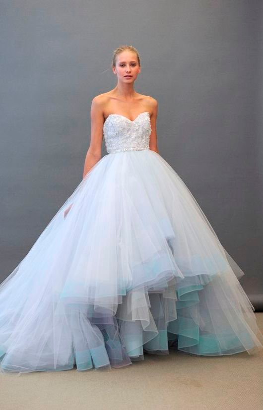 Beautiful Pastel Wedding Gowns (3)
