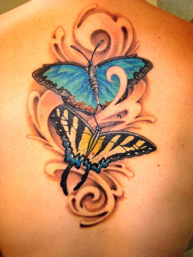 17-butterfly tattoo ideas
