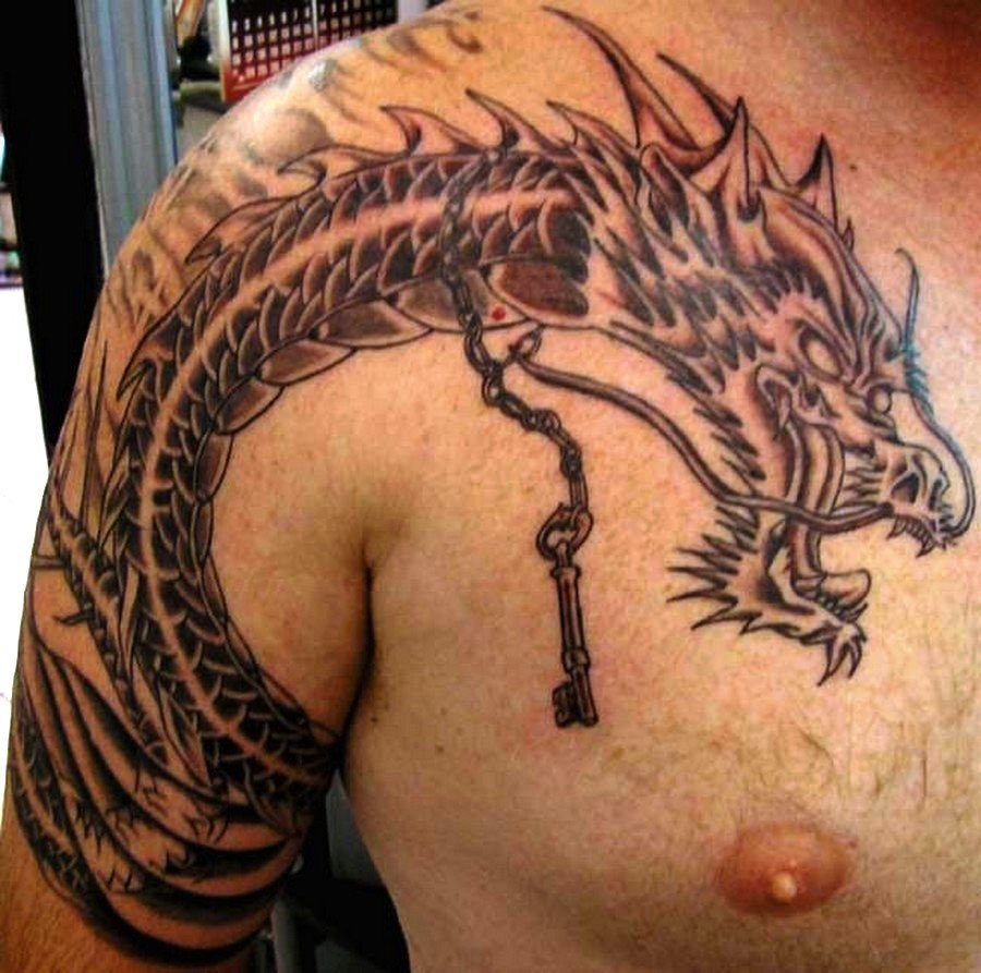 17-dragon tattoos ideas