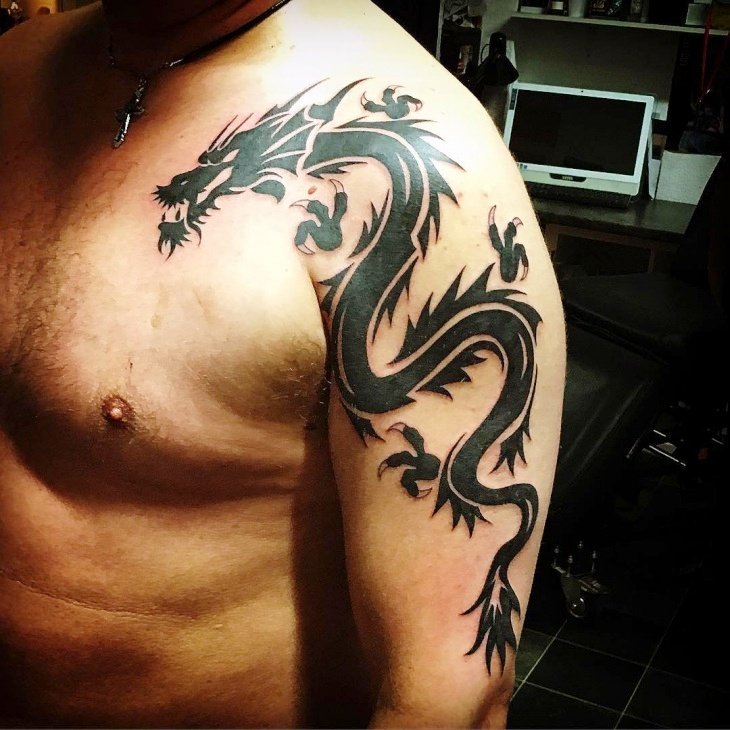 2-dragon tattoos ideas