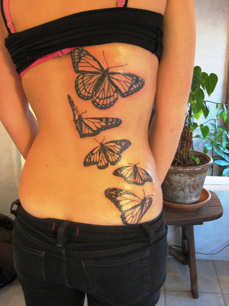 21-butterfly tattoo ideas