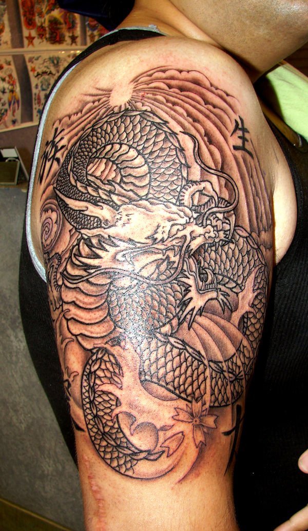 23-dragon tattoos ideas