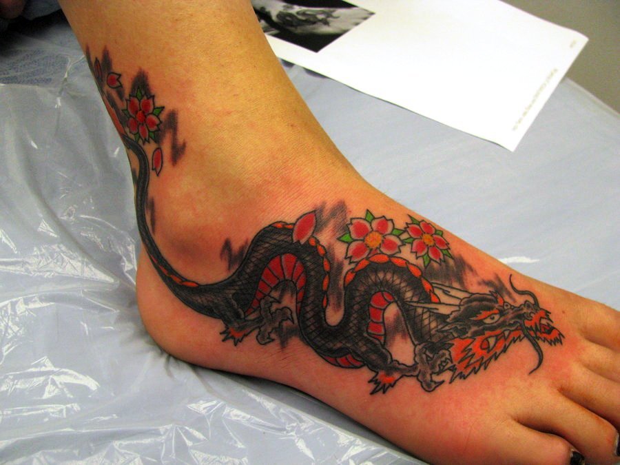 5-dragon tattoos ideas
