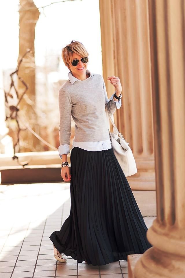 25 Long Skirt Ideas In Winter · Inspired Luv