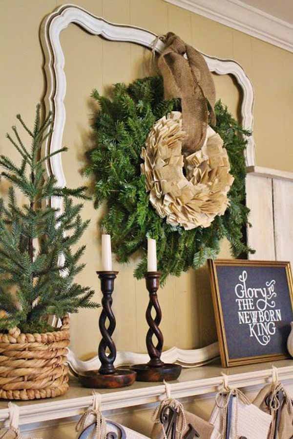 Images of Vintage Christmas Wreaths