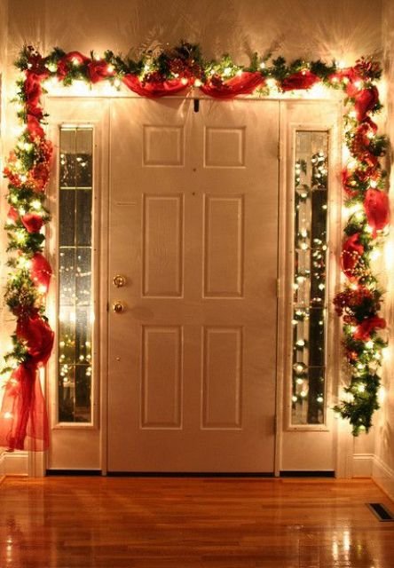 Inside Front Door Christmas Decorations