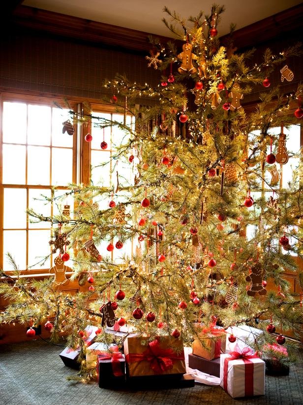 Rustic Christmas Trees Idea