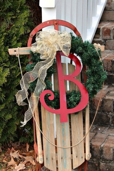 Vintage Outdoor Christmas Decorations