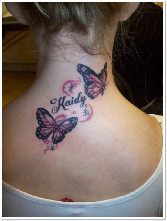 butterfly-neck-tattoos