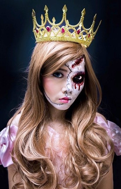 Disney Princess Halloween Makeup