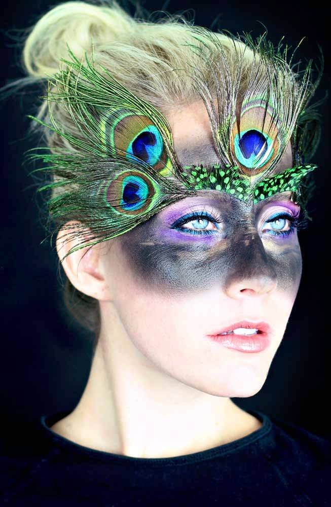 18 beautiful peacock halloween makeup