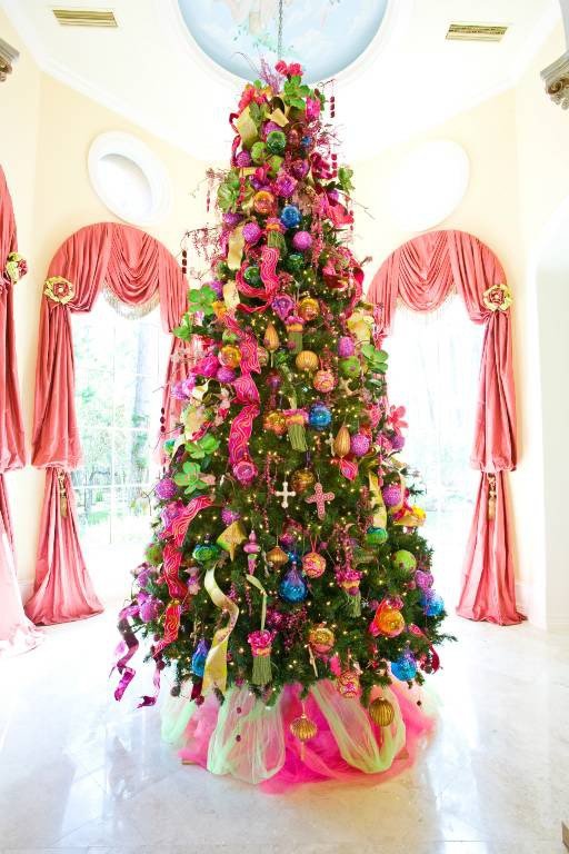 Colorful Christmas Tree Decoration
