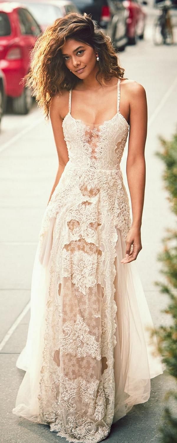 Bohemian Wedding Dress Ideas (2)