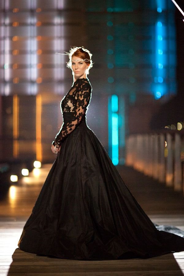 Beautiful Black Wedding Dress Ideas Inspiredluv (21)