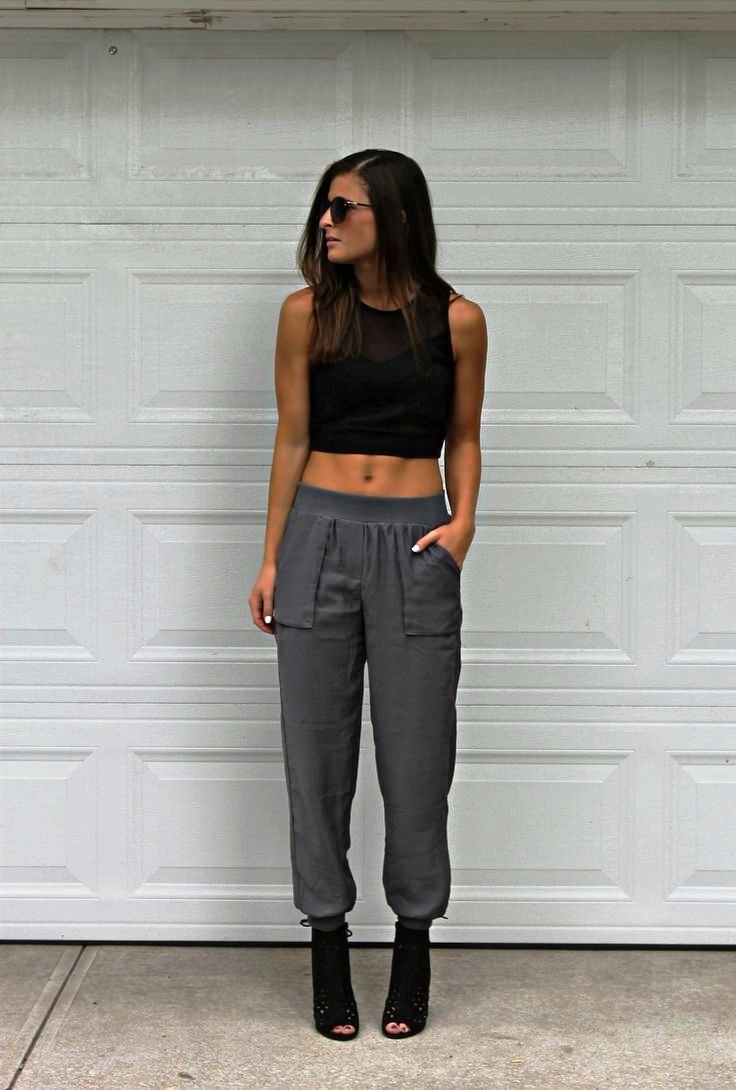 Best Cute Sweatpants Outfit Ideas For Women (16)