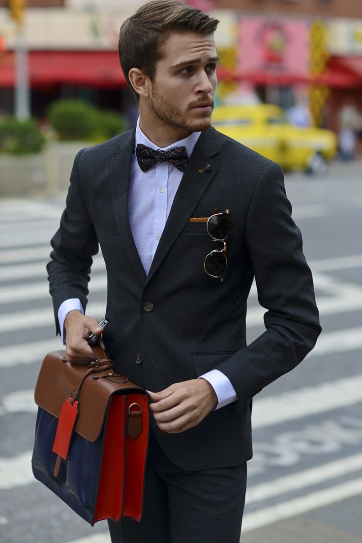 Bow Tie Fashion Ideas For Men inspiredluv (5)