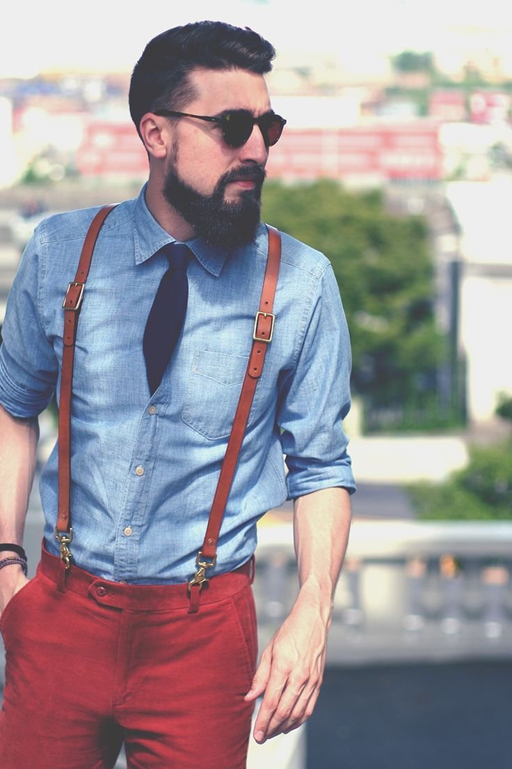 Suspenders Ideas for Men’s Fashion inspiredluv (24)