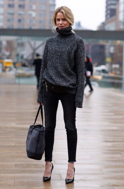 Awesome Sweater Style Outfit Ideas inspiredluv (11)