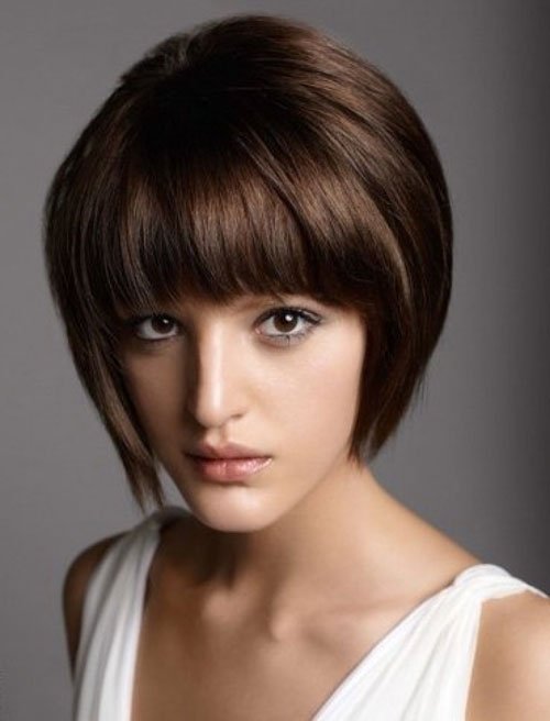 Bob Hairstyles With Bangs ispiredluv (7)