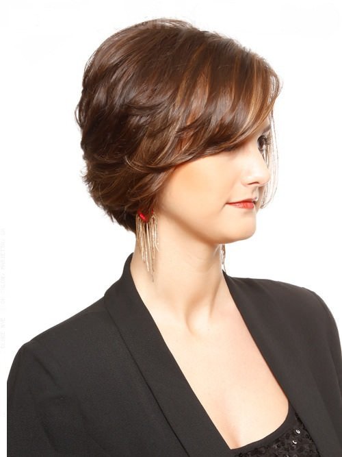 Short Hairstyles For Thick Hair inspiredluv (13)