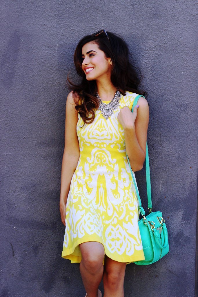 1-yellow colored outfit ideas for women