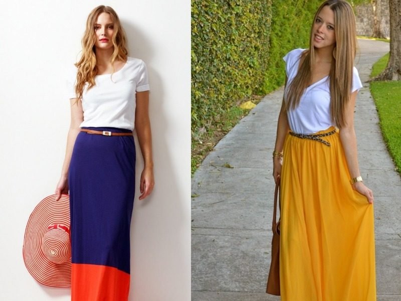25 Maxi Skirts Outfits Ideas