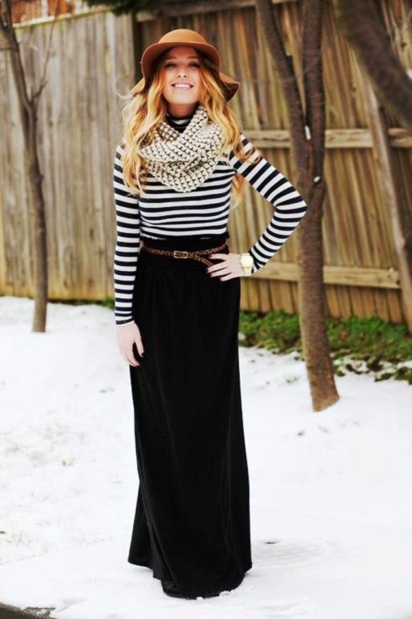 clever-and-stylish-ideas-to-wear-long-skirts-in-winter