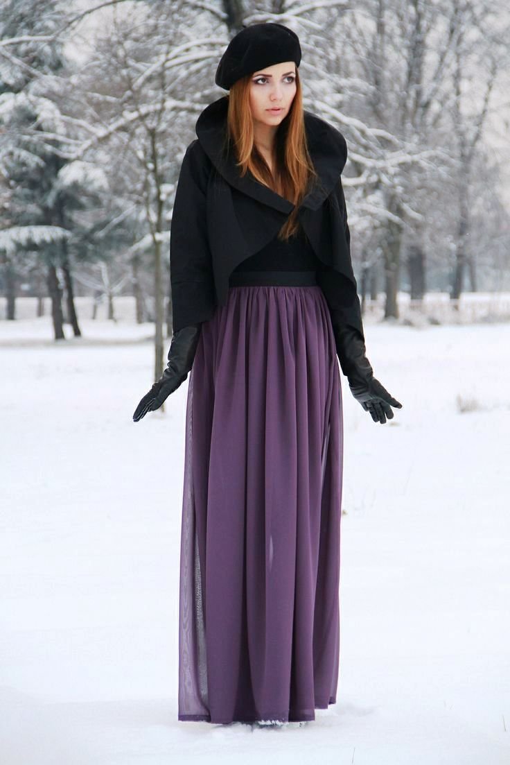 long-skirt-for-women-in-winter
