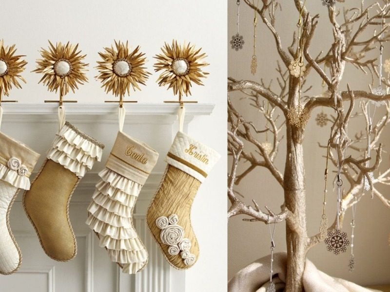 40 Beautiful Gold Christmas Decoration Ideas