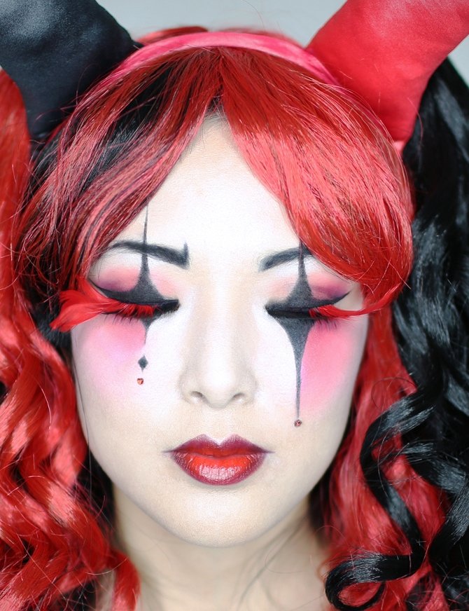 15 Amazing Halloween Harley Quinn Makeup • Inspired Luv