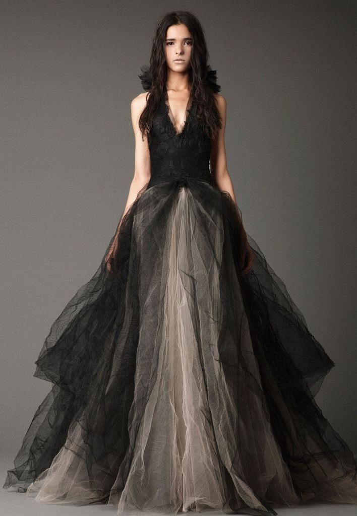 Beautiful Black Wedding Dress Ideas Inspiredluv (7)