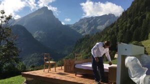 A Hotel without Walls in Switzerland: The Difficult Life of a Butler!